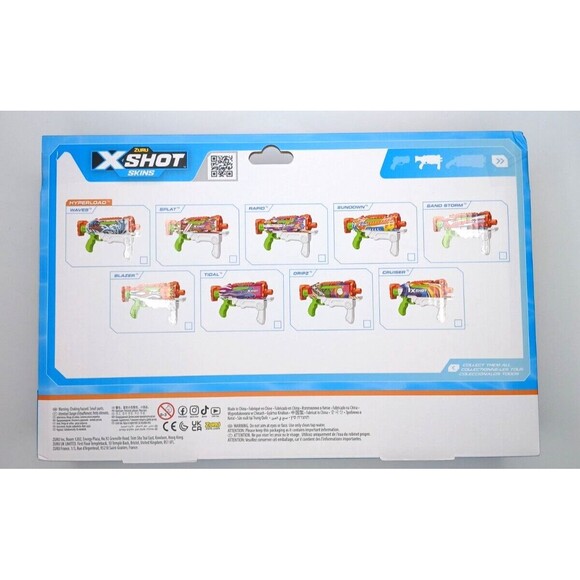 X Shot Skins Fast Fill Water Gun - Blazer - Holds 500ml : Fire Up To 33 Feet NEW - Picture 3 of 4